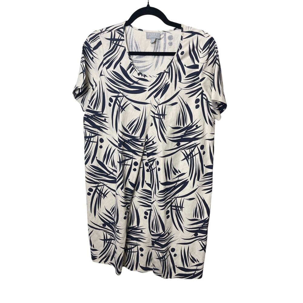 Vintage Silk and linen dress US size 6